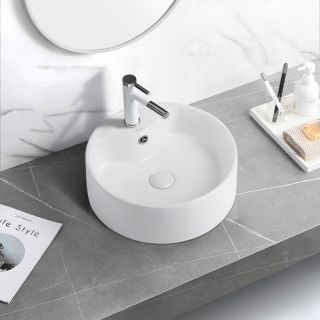 Раковина ABBER Bequem 41см белый AC2104